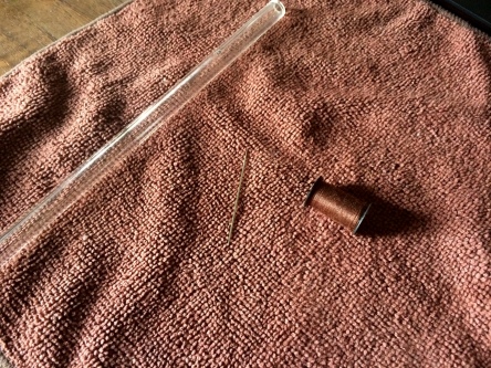 glass straw holder
