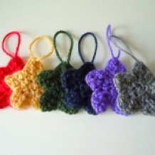 Crochet Star Ornaments