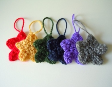 Crochet Star Ornaments